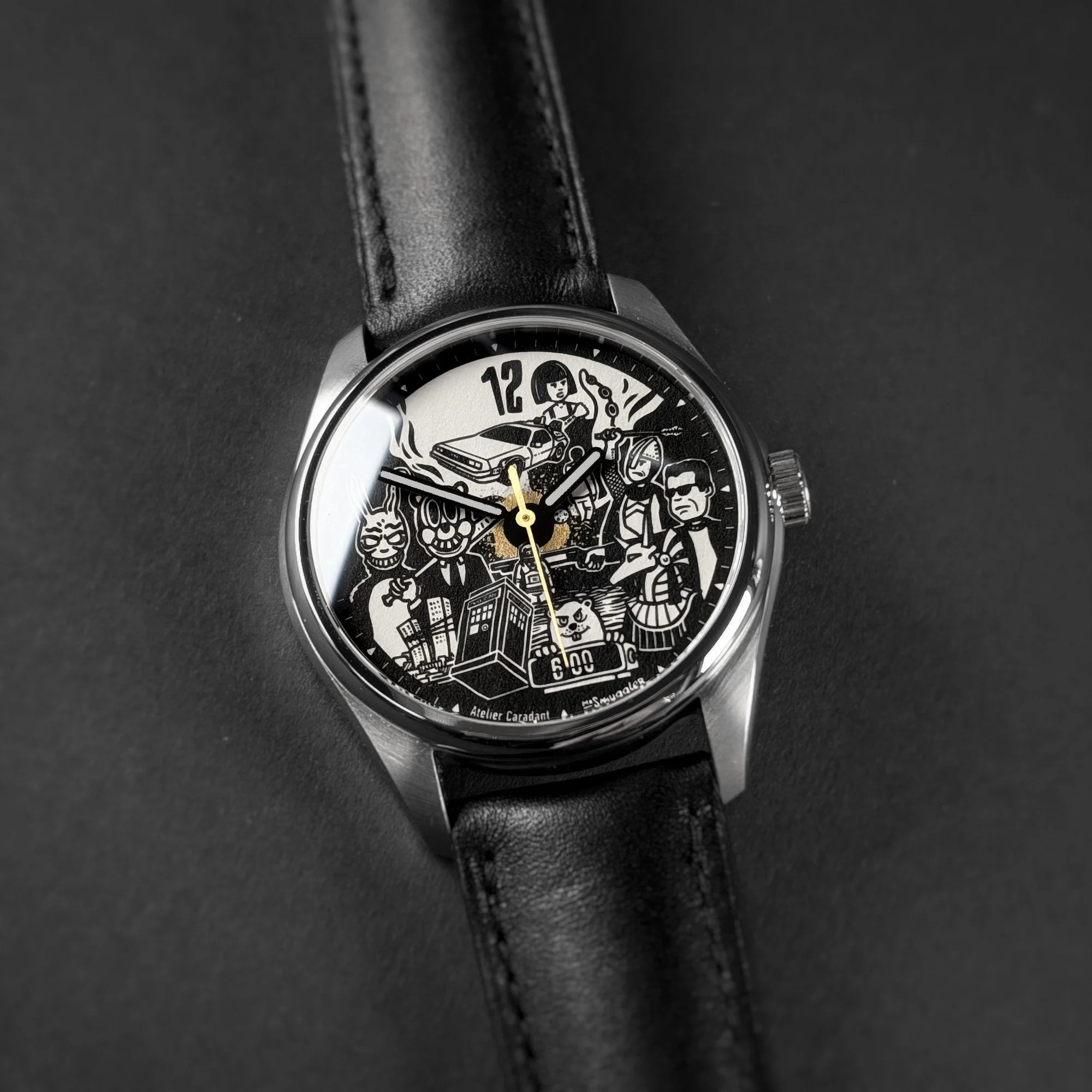 Montre Pop Culture "Timefolder" illustrée par MrSmuggler thumbnail 2