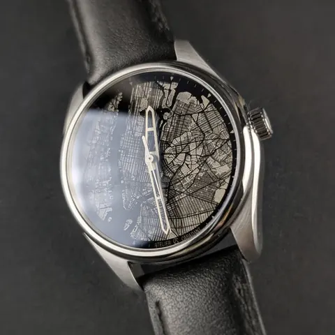 New York Midnight Silver Grey