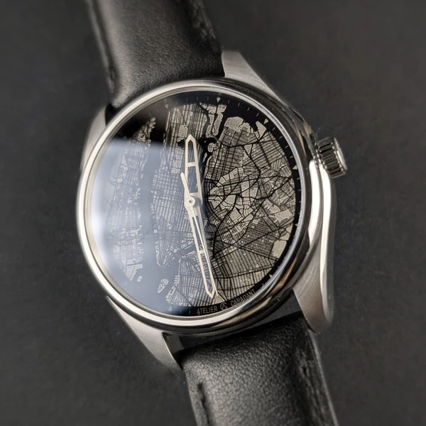 New York Midnight Silver Grey
