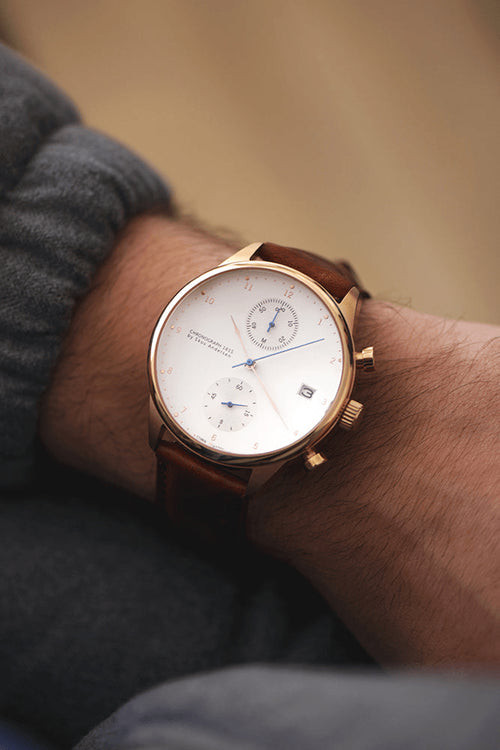1815 Chronograph, Rose Gold / White thumbnail 2