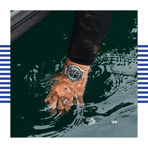 1956 Marine Automatic, Steel / Black
