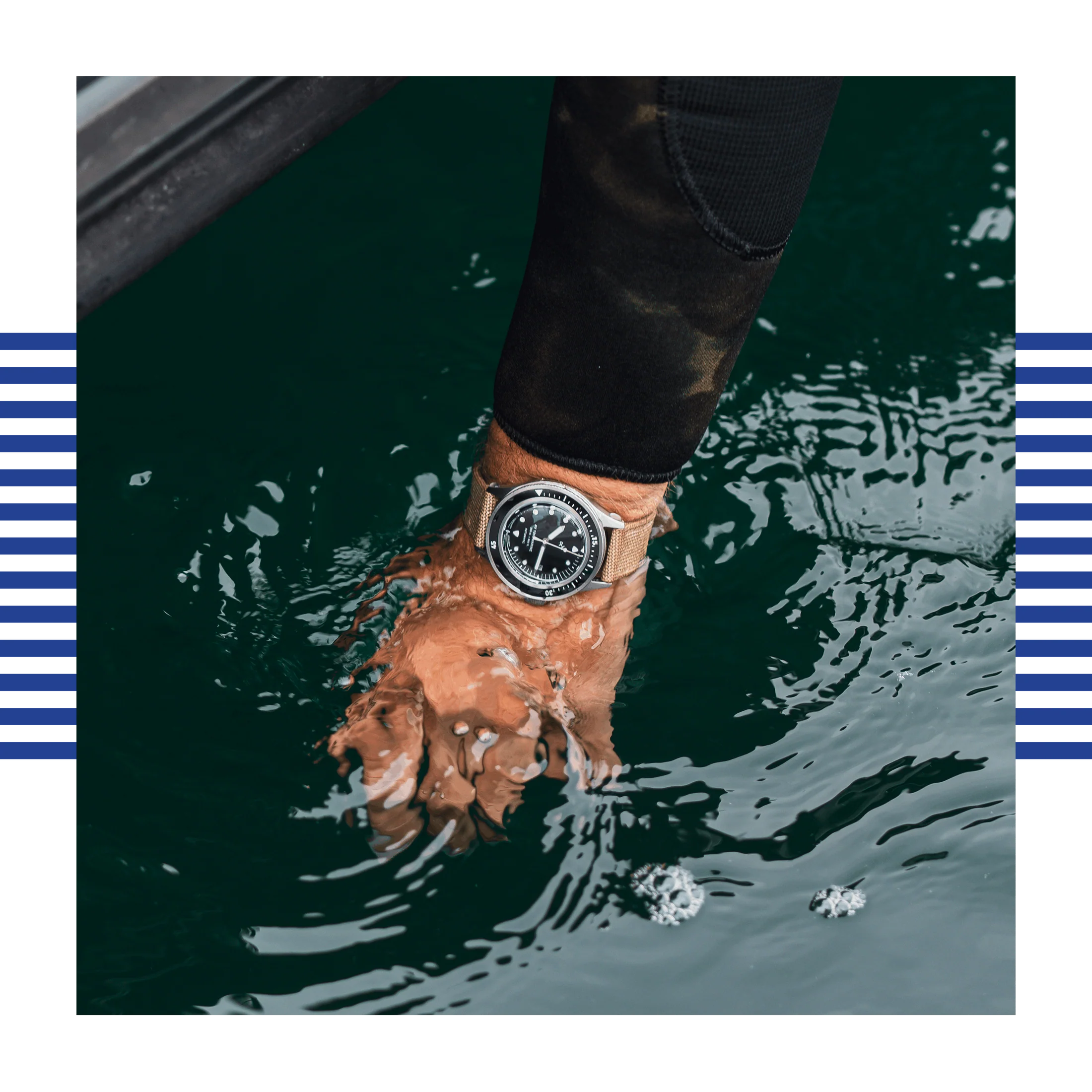 1956 Marine Automatic, Steel / Black