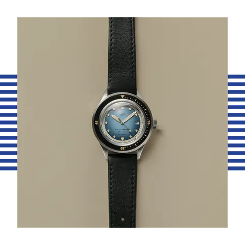 1956 Marine Automatic, Steel / Blue Fade