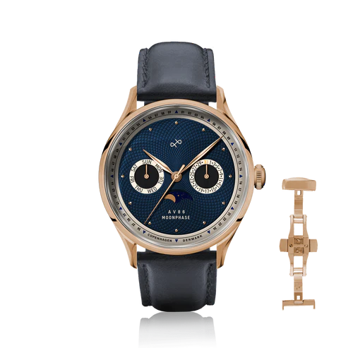 1968 Moonphase, Rose Gold / Dark Blue thumbnail 2