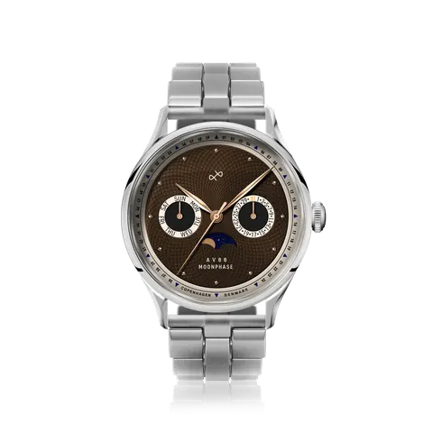 1968 Moonphase, Steel / Brown
