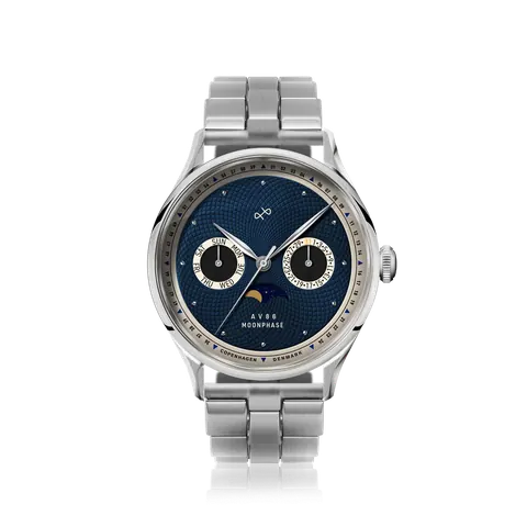 1968 Moonphase, Steel / Dark Blue
