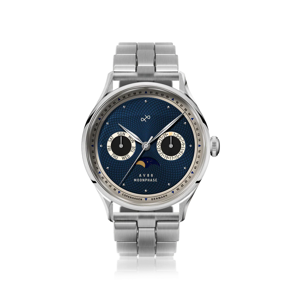1968 Moonphase, Steel / Dark Blue
