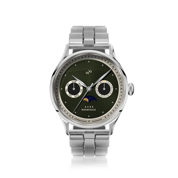 1968 Moonphase, Steel / Green thumbnail 2