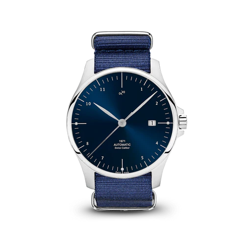 1971 Automatic, Steel / Night Blue - Swiss Made thumbnail 2