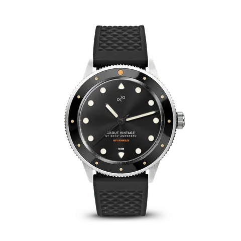 1971 Stagediver, Steel / Black  39mm