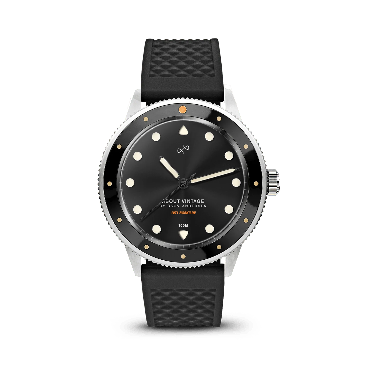 1971 Stagediver, Steel / Black  39mm
