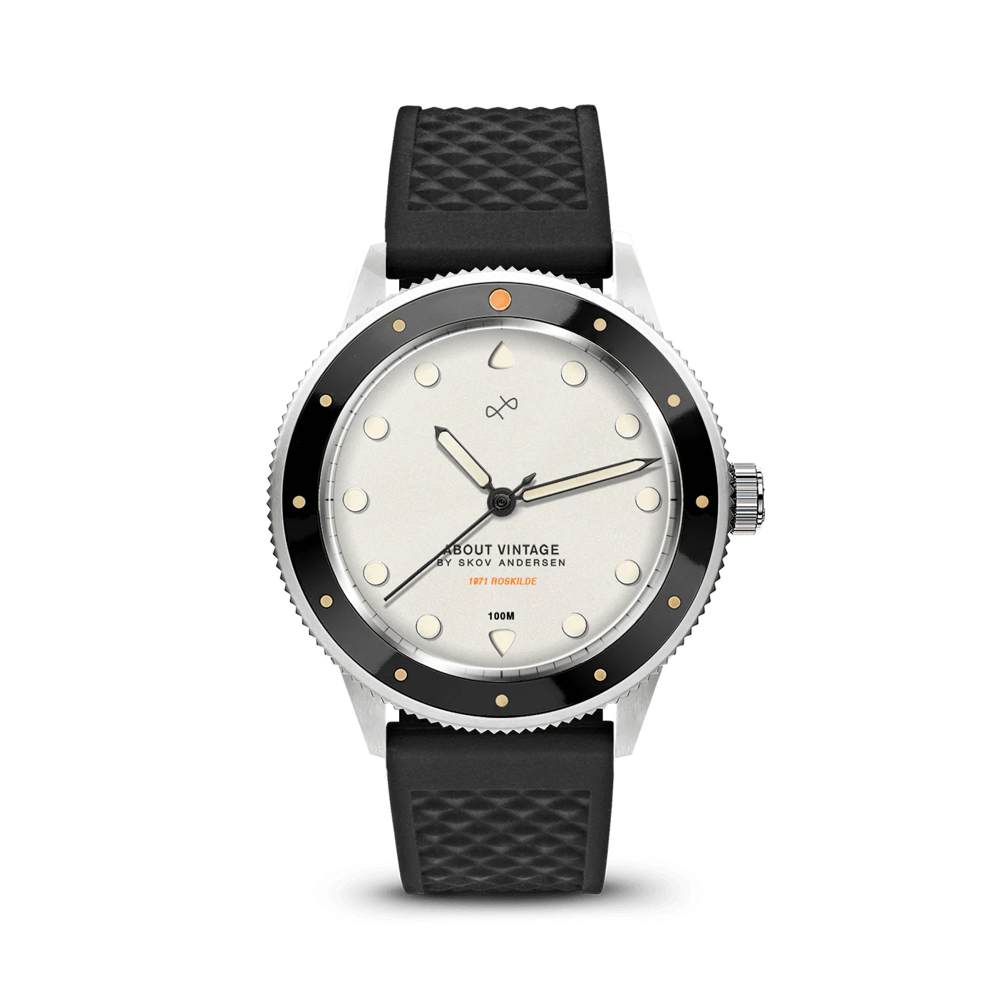 1971 Stagediver, Steel / Off White  39mm thumbnail 2