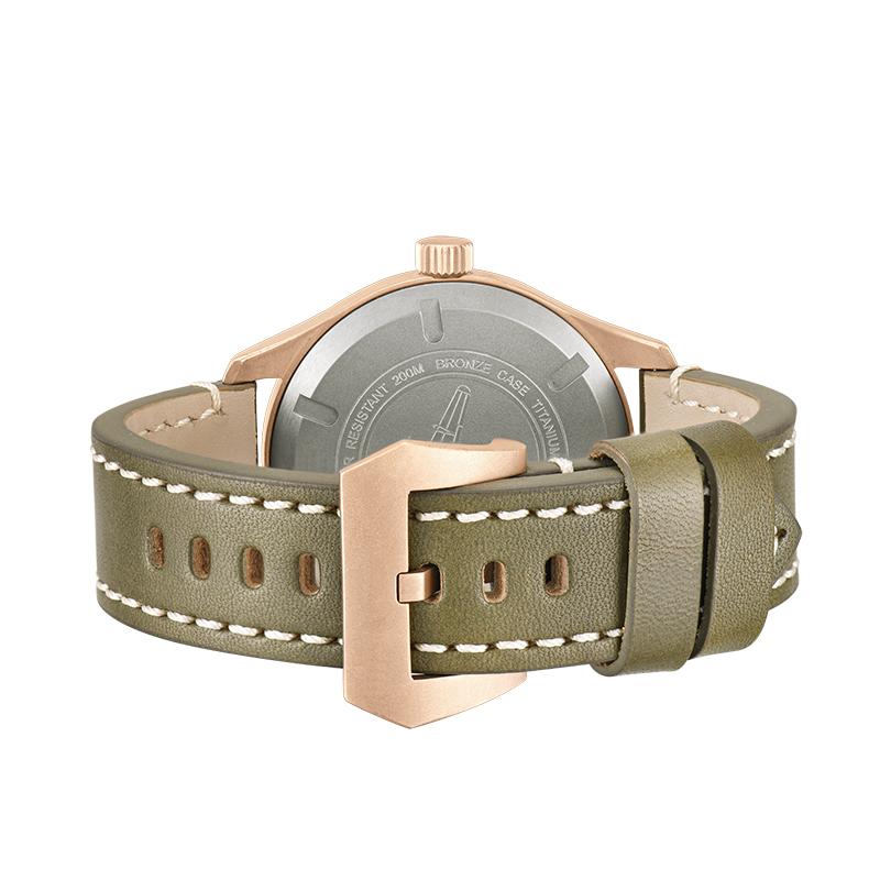42mm Bronze Pilot NH38 Automatic Mechanical Watch B2006B thumbnail 4