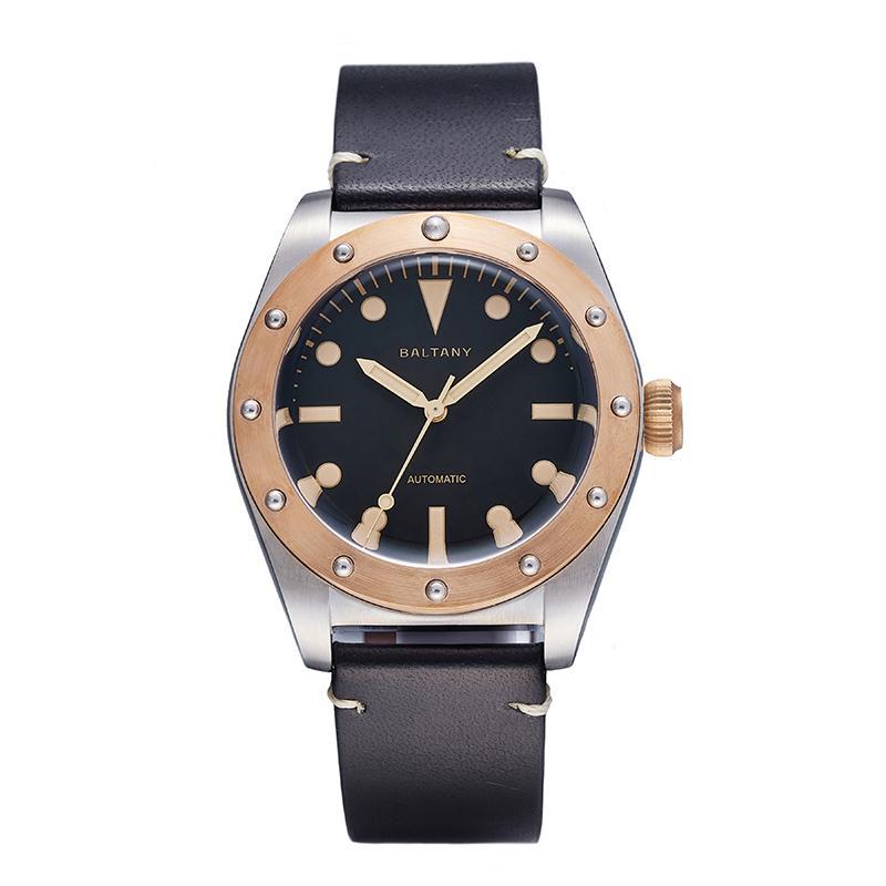 Baltany Design Bronze Bezel Vintage Watch B4030 thumbnail 2