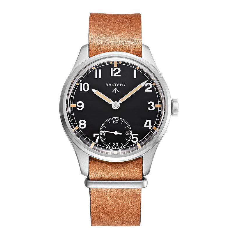 42mm Case Manual Winding D12 Military Watch S2022 thumbnail 2