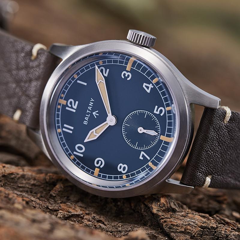 39mm Dirty Dozen Military Vintage Quartz Wristwatch S2032 thumbnail 2