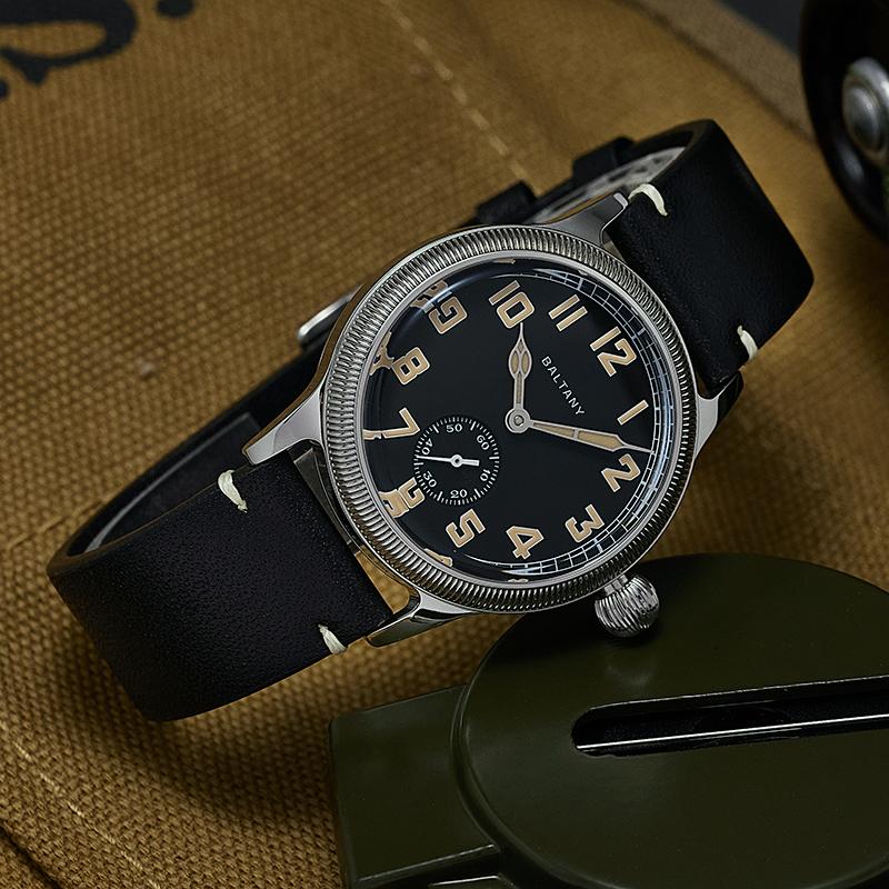 Baltany Retro Auto Military Style WW1 Trench Watch S2051 thumbnail 4