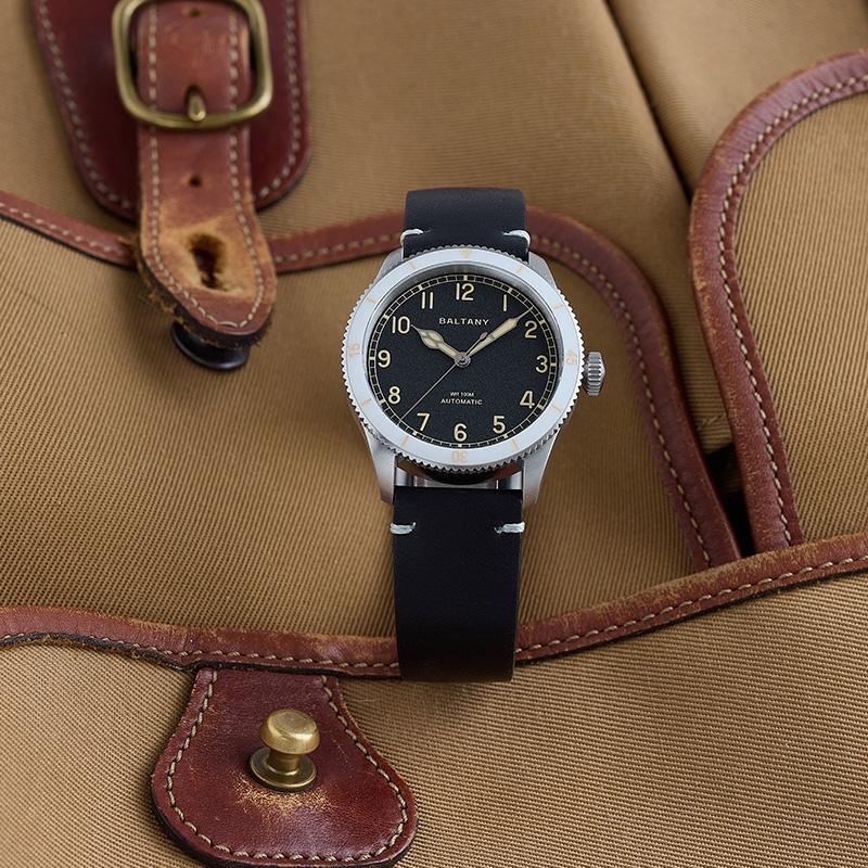 Military Style Khaki Aviation Pilot Watch S2076 thumbnail 3