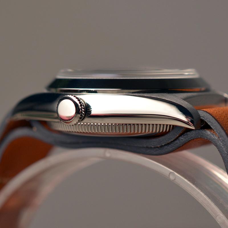 Retro Sub-second BubbleBack Automatic Watch S4028 thumbnail 3