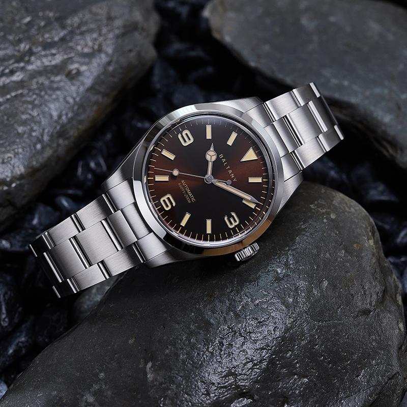 Explorer Tribute Steel Bracelet SW200 Auto Watch S4035AB thumbnail 2