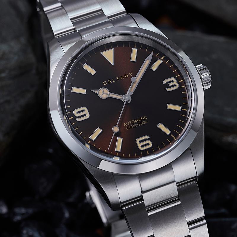 Explorer Tribute Steel Bracelet SW200 Auto Watch S4035AB thumbnail 3