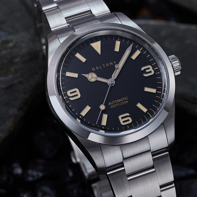 Explorer Tribute Steel Bracelet SW200 Auto Watch S4035AB thumbnail 4