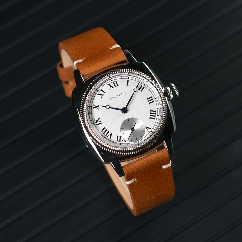 Salmon Roman Markers Quartz Mesh Strap Watches S4037 thumbnail 4