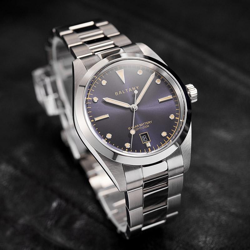 Baltany Quartz Explorer Homage Bracelet Watch S4041AB thumbnail 3