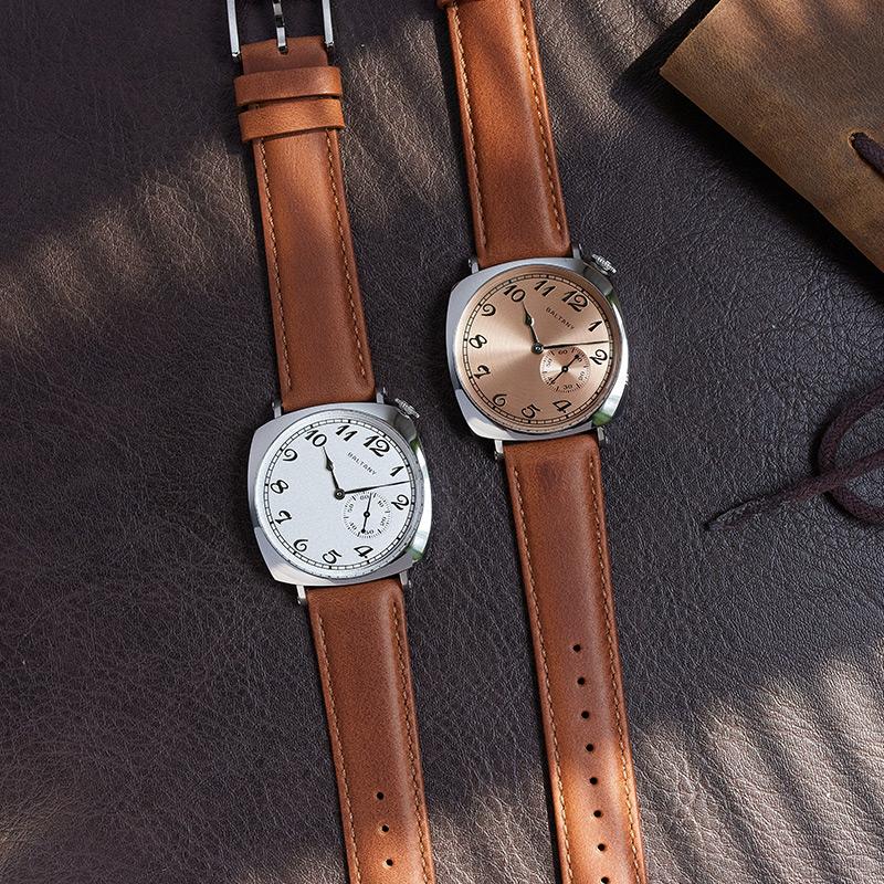 Retro American 1921 Cockeyed Dial Mechanical Watch S4046AH thumbnail 2