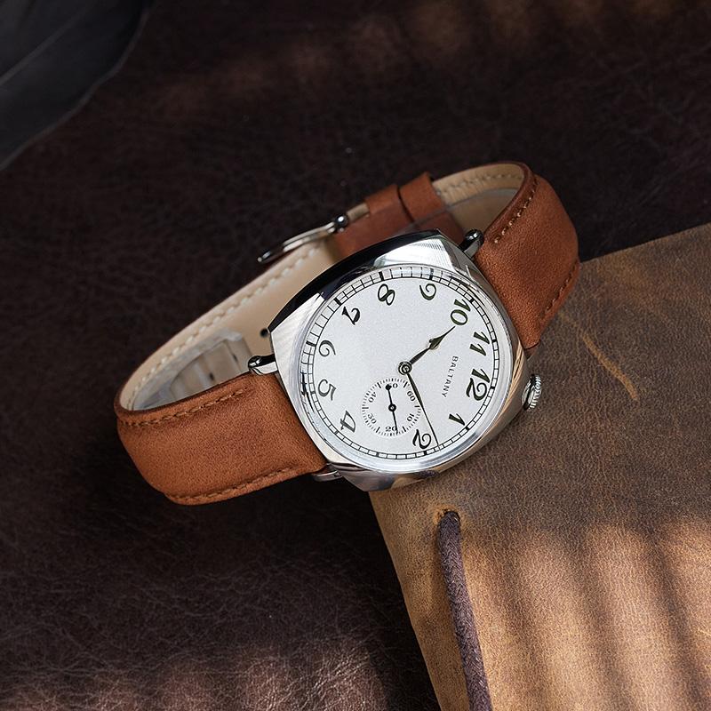 Retro American 1921 Cockeyed Dial Mechanical Watch S4046AH thumbnail 3