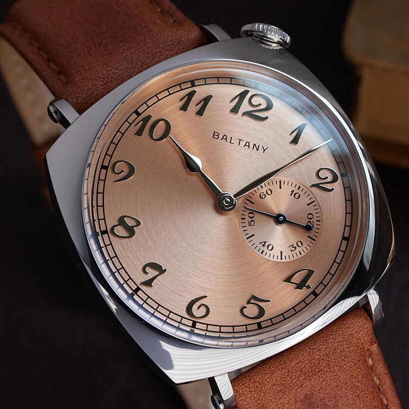 Retro American 1921 Cockeyed Dial Mechanical Watch S4046AH thumbnail 4