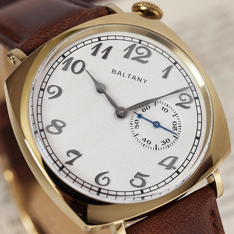 Baltany Golden 1921 Vintage Auto Dress Watches S4046G thumbnail 3