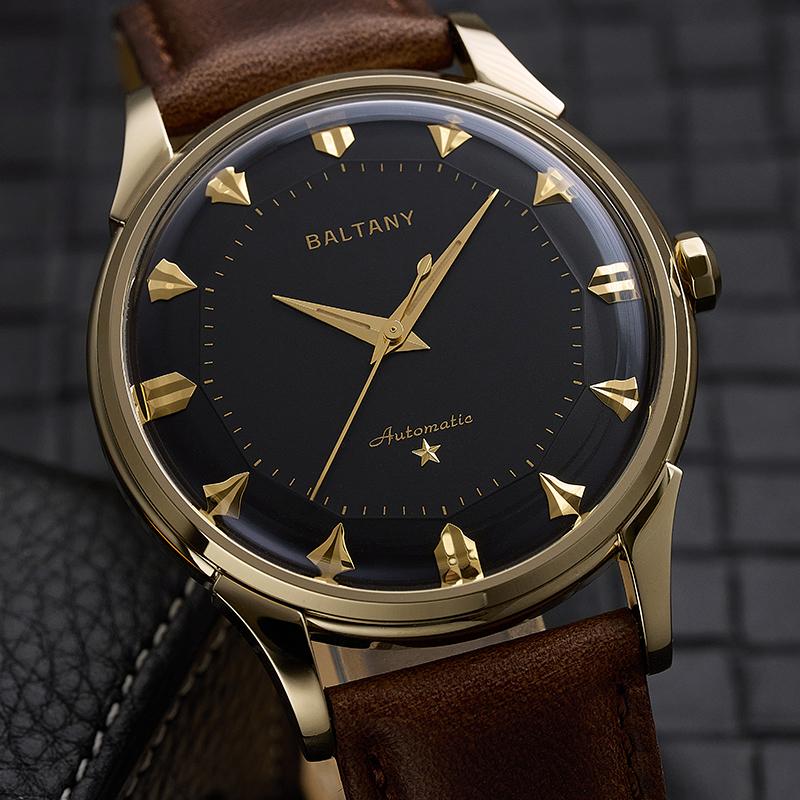 Classic Pie-Pan Dial Dog-leg Lugs Vintage Watch Remake S4090 thumbnail 3