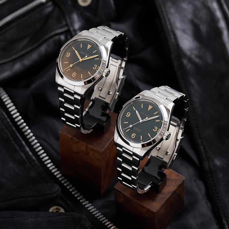 Microbrand Timepiece Distressed Hands 39mm Explorer S4091 thumbnail 3