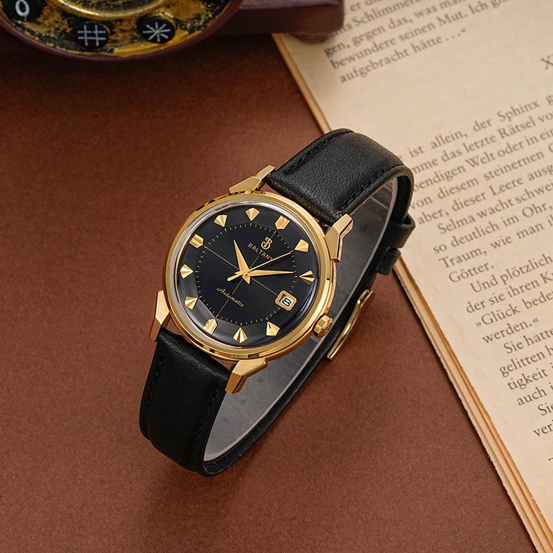 36mm Pie-Pan Dial With Crosshair Constellation Homage Watch S4106 thumbnail 3