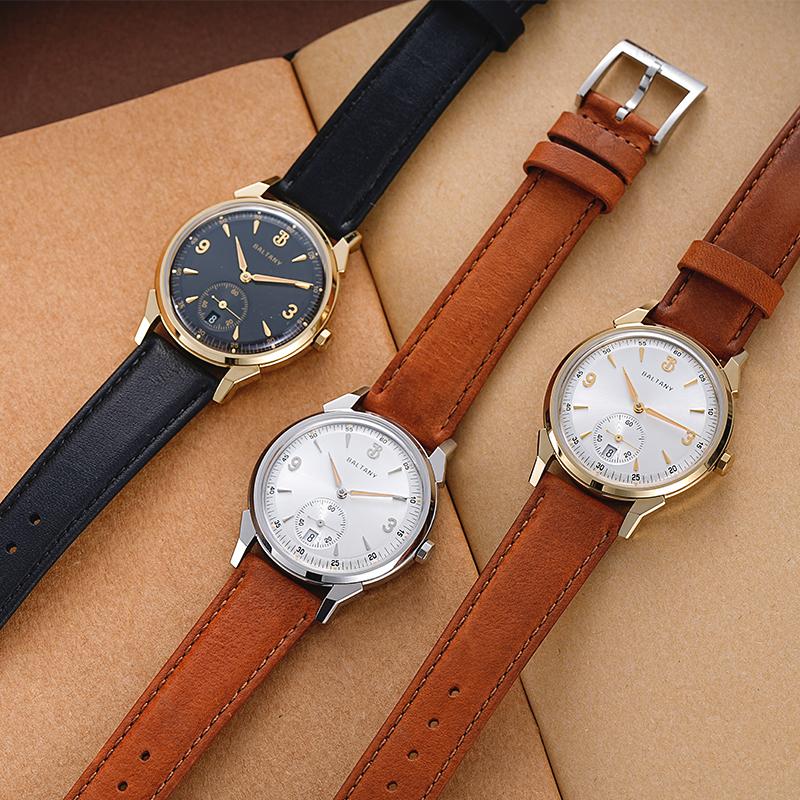 Baltany Original Design 36mm Sub-Second Vintage Watch S4108 thumbnail 2