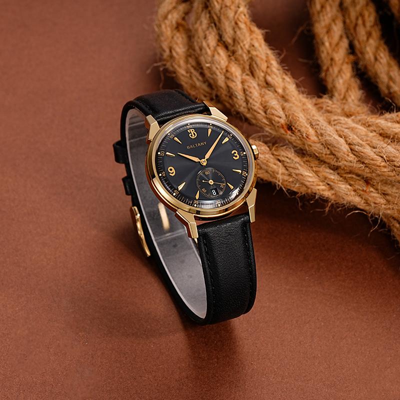 Baltany Original Design 36mm Sub-Second Vintage Watch S4108 thumbnail 3