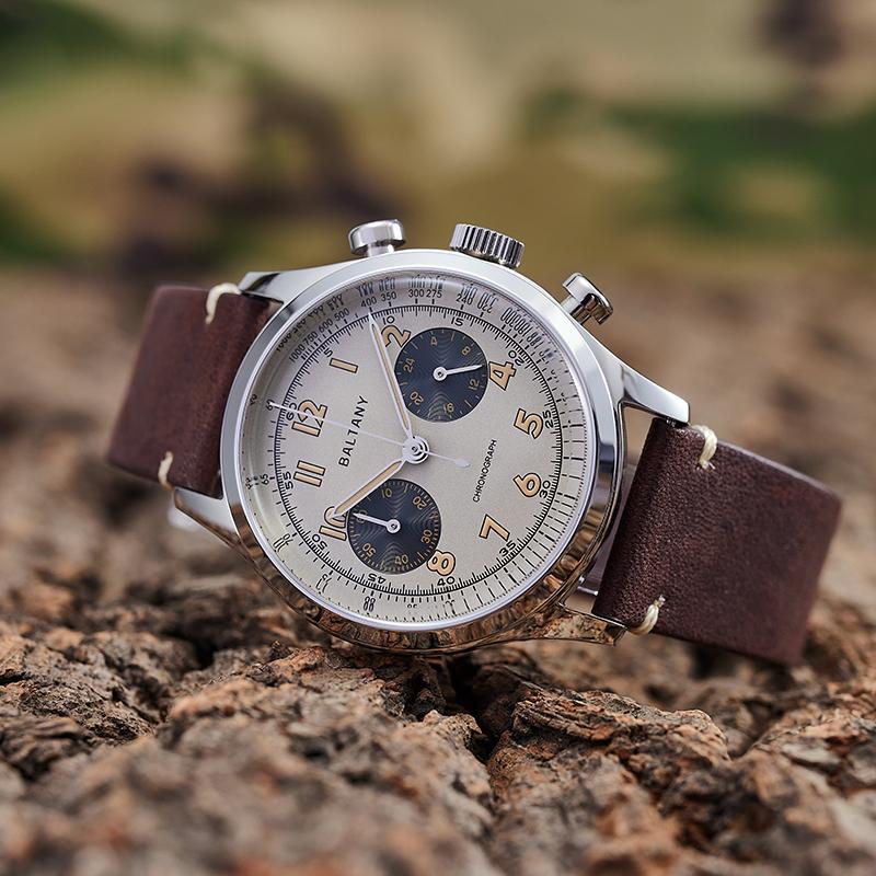 Baltany Retro Panda Retro Quartz Chronograph S5034 thumbnail 4