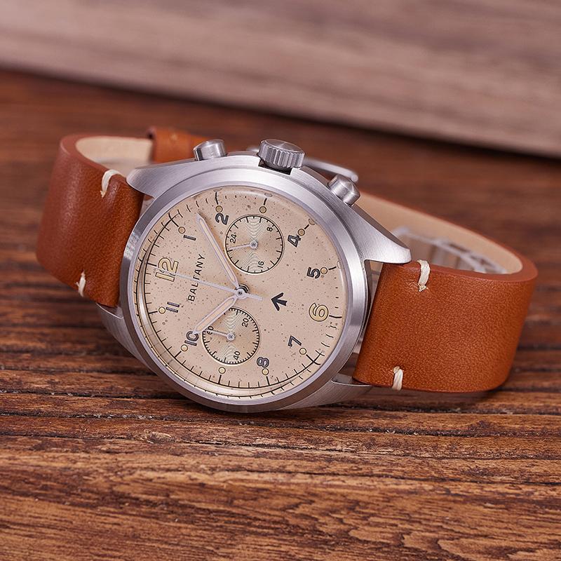 Vintage RAF 6BB Homage Military Chronograph Watch S5044 thumbnail 3
