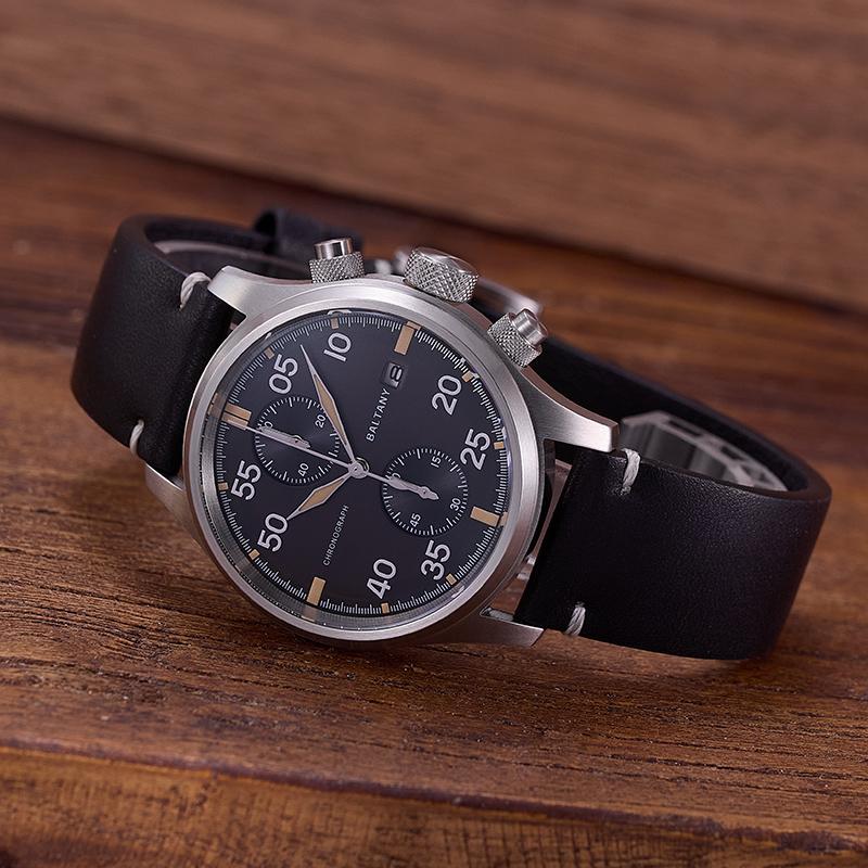Baltany Military Solar-powered Pilot Chronograph S6070 thumbnail 2