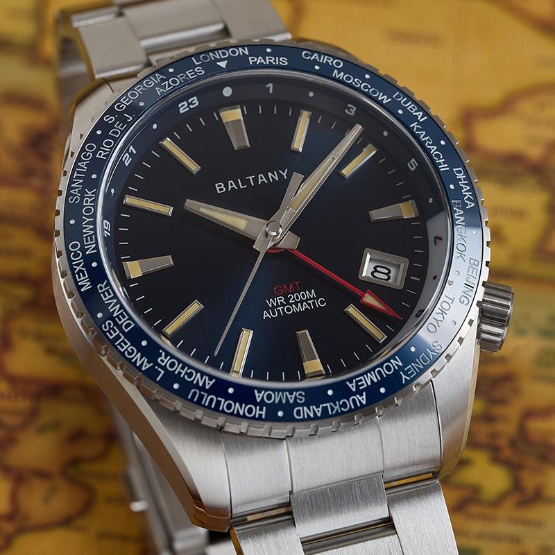 Baltany Design NH34 Auto GMT Sports Watch S6083 thumbnail 3