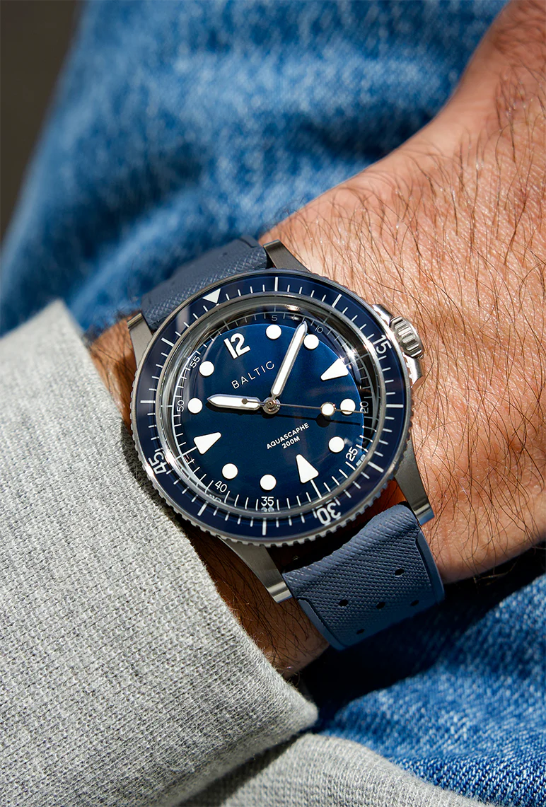 Aquascaphe MK2 - 39.5mm - Blue thumbnail 4