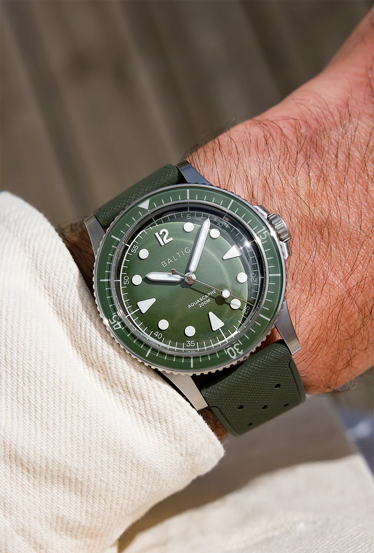 Aquascaphe MK2 - 39.5mm - Green thumbnail 4
