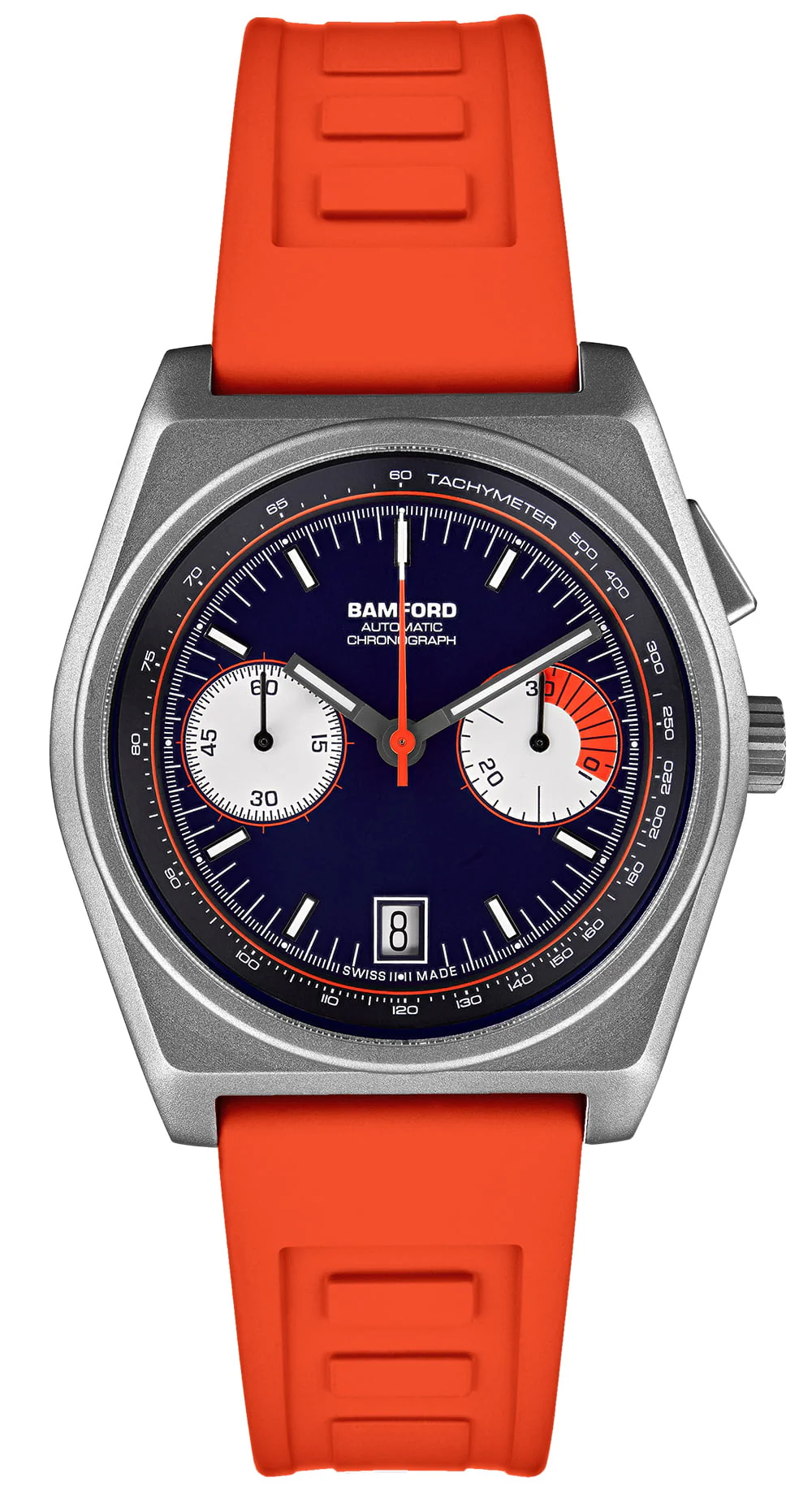 Bamford Titanium B347 - Navy Blue/Flame Orange thumbnail 2