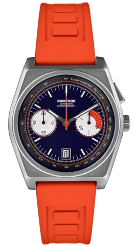 Bamford Titanium B347 - Navy Blue/Flame Orange