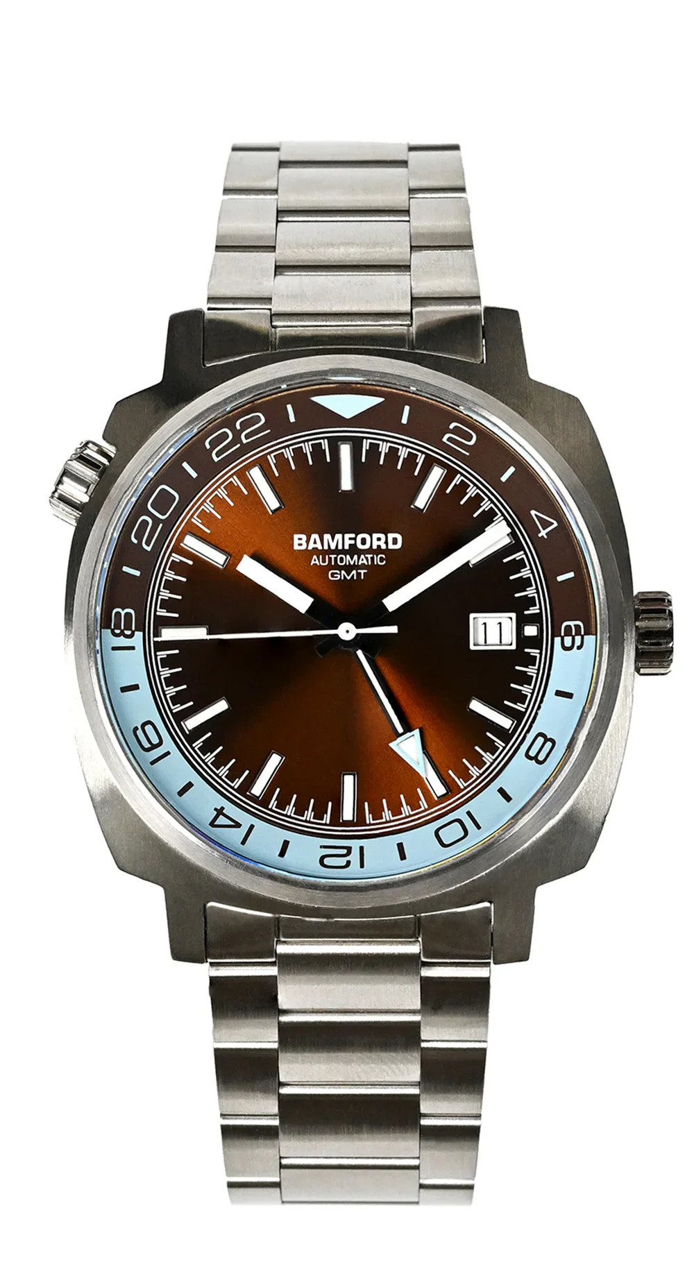 GMT Brown Sunburst and Aqua Blue thumbnail 2