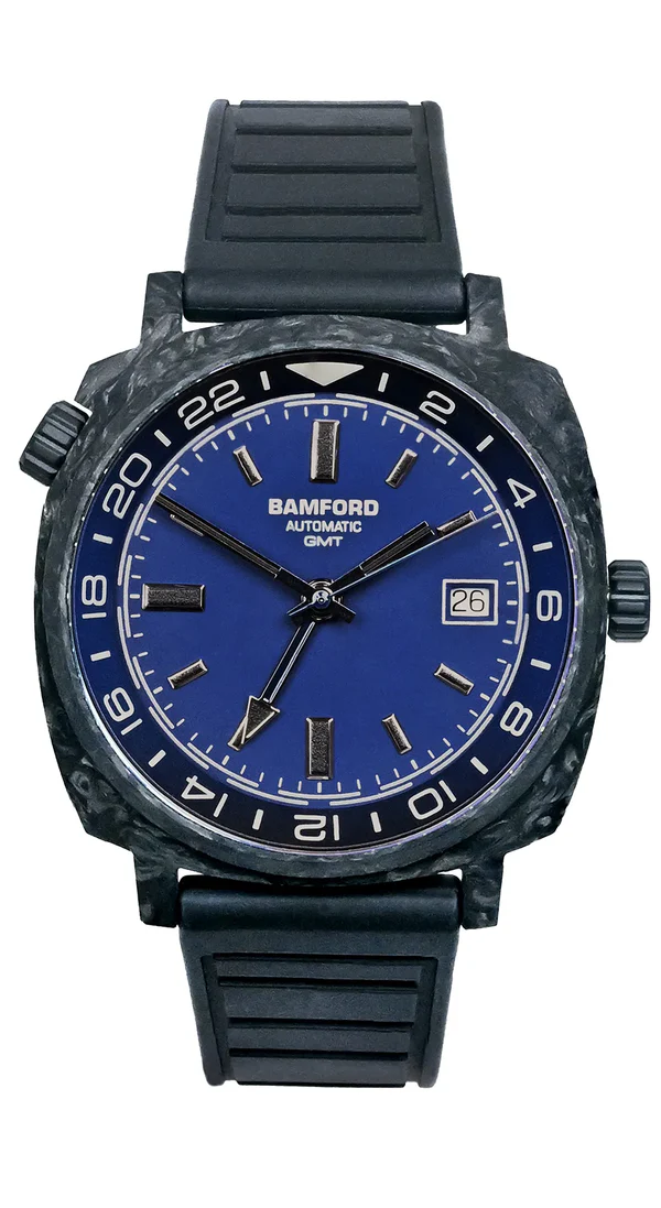 GMT Forged Carbon - Deep rich dark blue with Silver accents thumbnail 2
