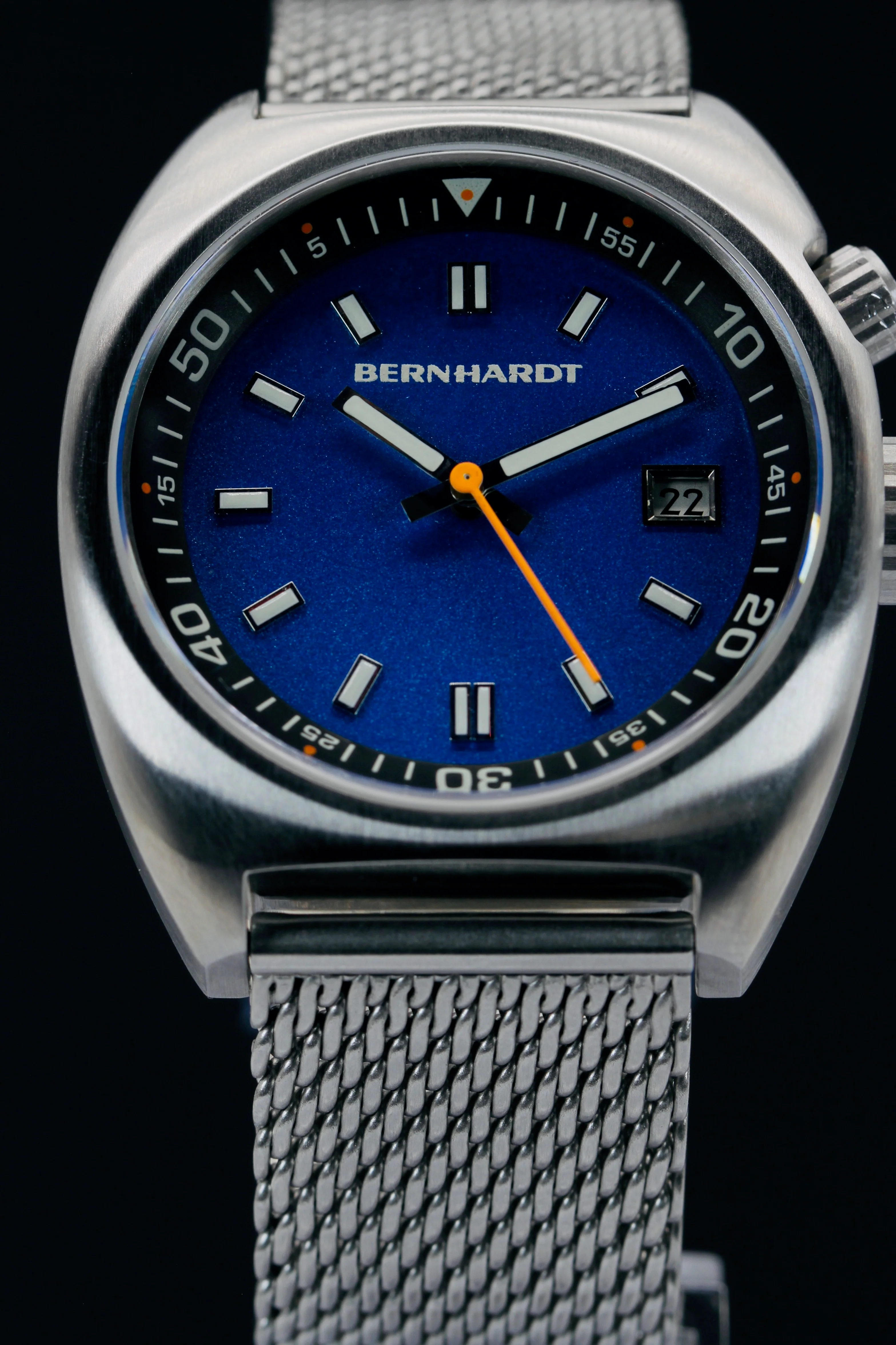 Binnacle Timer - Regent Blue (in-house painted and printed dial) thumbnail 3