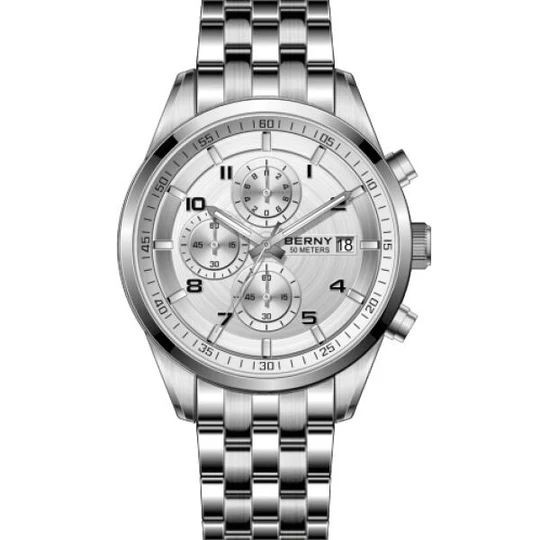 BERNY-Customize-Men Quartz Chronograph Sport Watch-2830M thumbnail 2