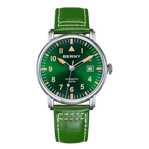 BERNY-Men Automatic Aviation Watch-AM129M